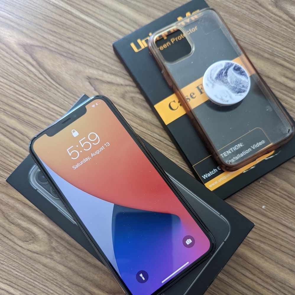 SOLD Unlocked iPhone 11 Pro with Case and Screen Protector